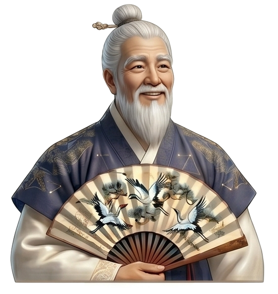 Master Myeong-in, dignified Saju master